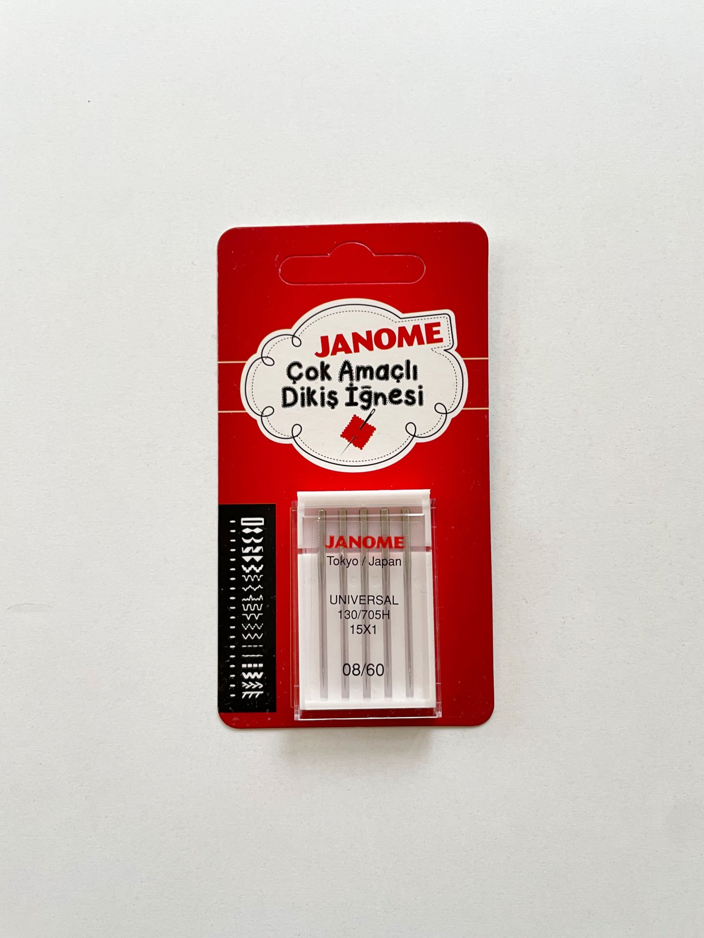 Janome Ev Tipi Dikiş Makinesi İğnesi 8 No