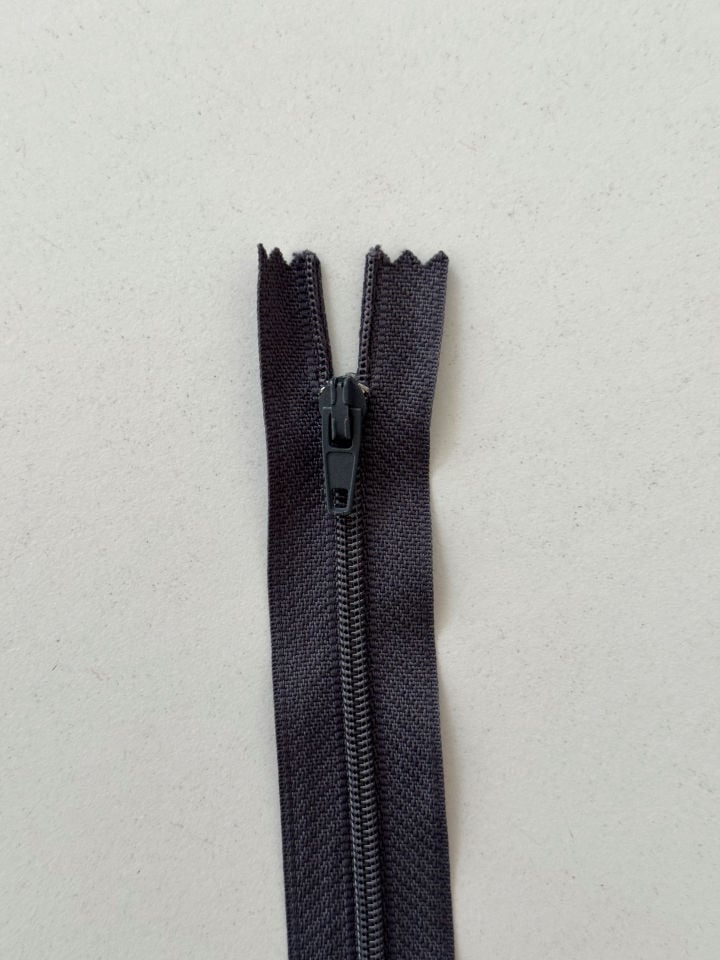 18cm Fermuar Antrasit