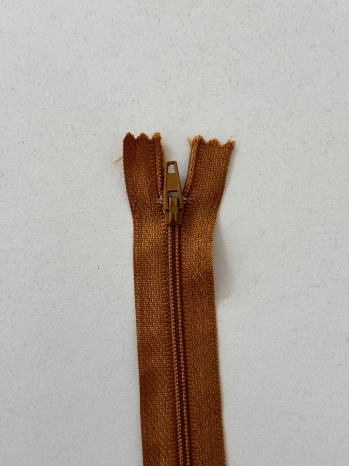 18cm Fermuar Hardal