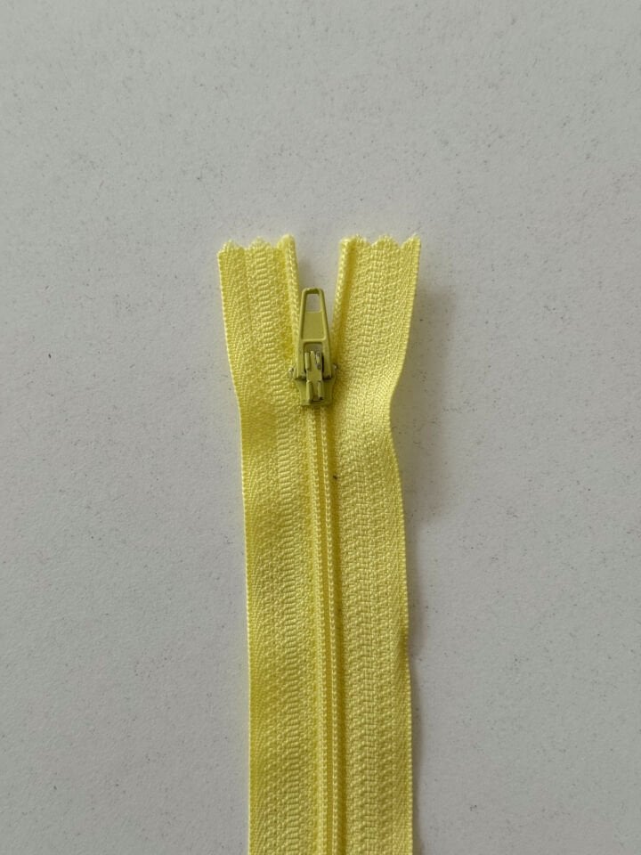 18cm Fermuar Sarı