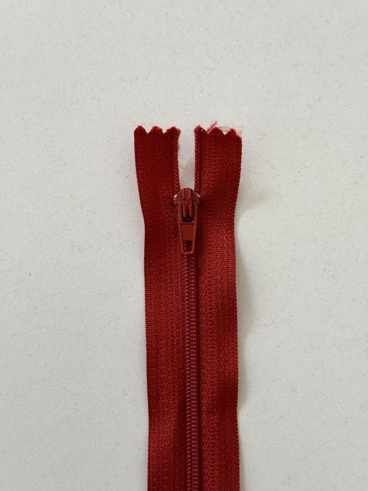 18cm Fermuar Kiremit