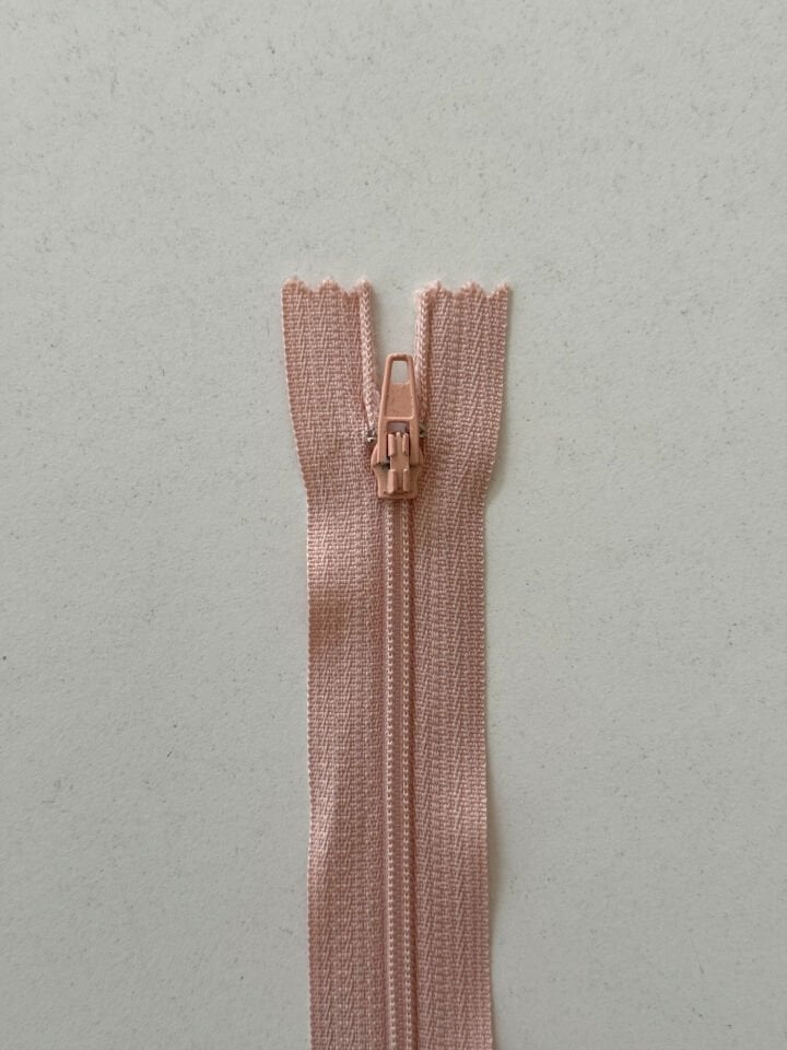 18cm Fermuar Pudra Pembe