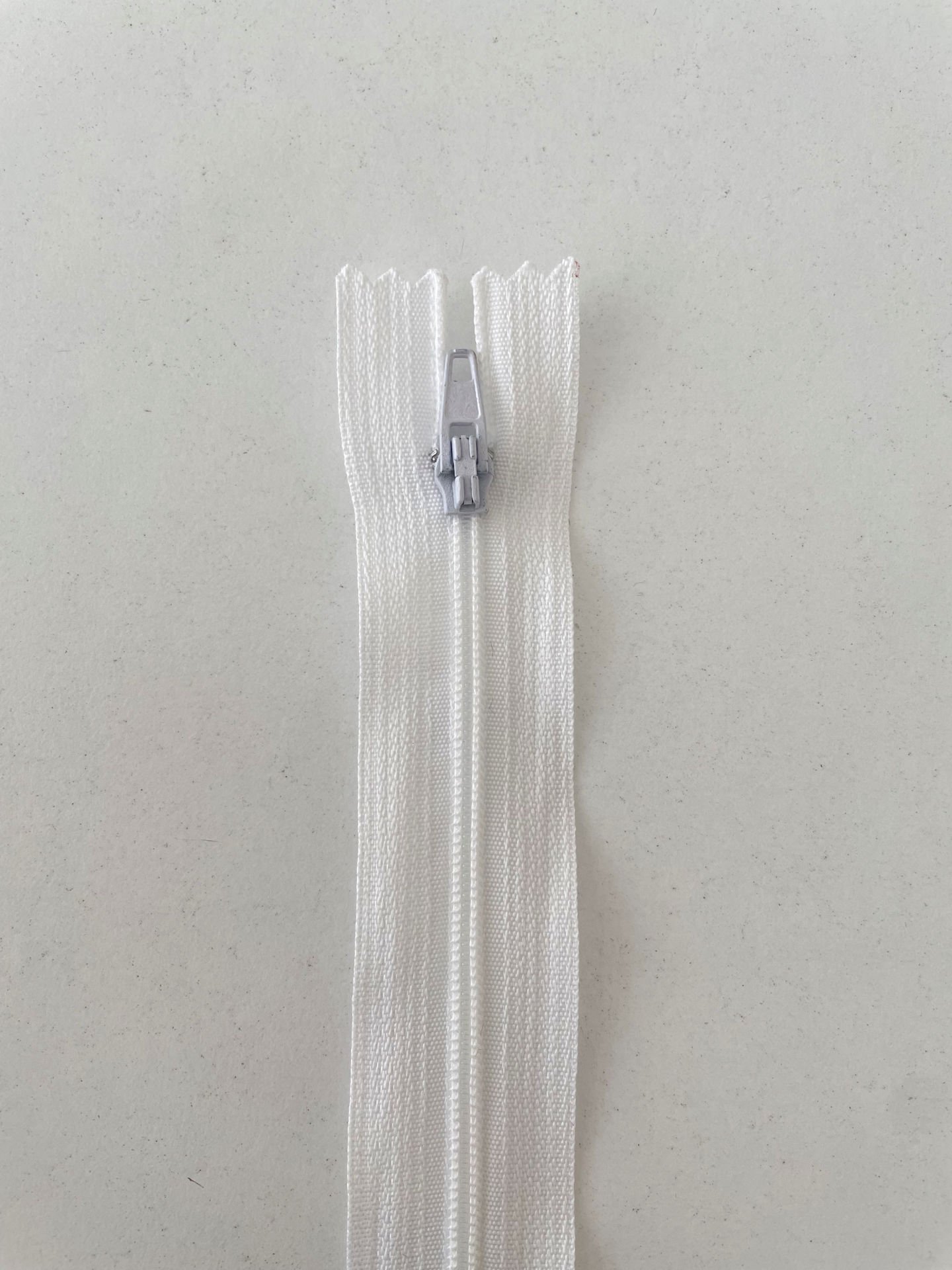 25cm Fermuar Kırık Beyaz