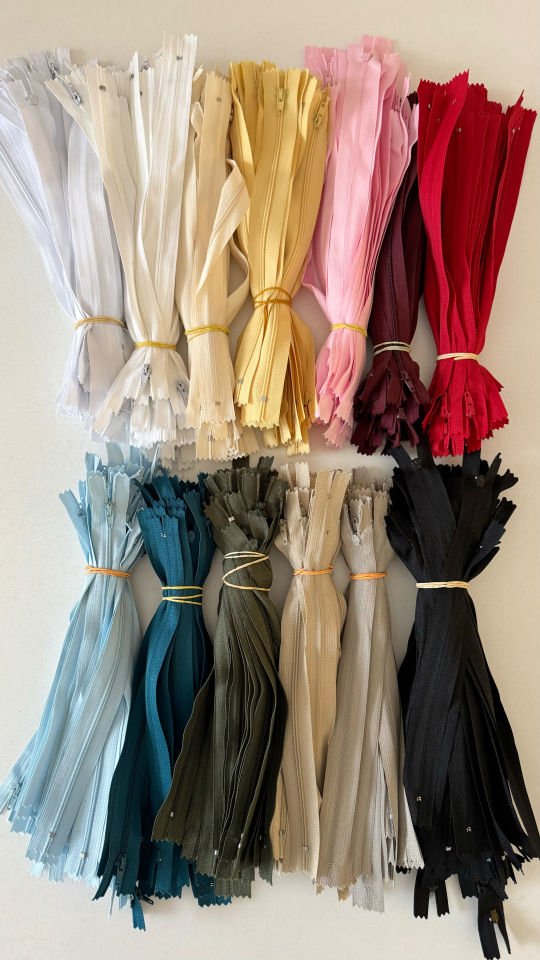 25cm Fermuar Mürdüm