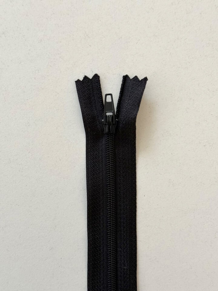 25cm Fermuar Siyah