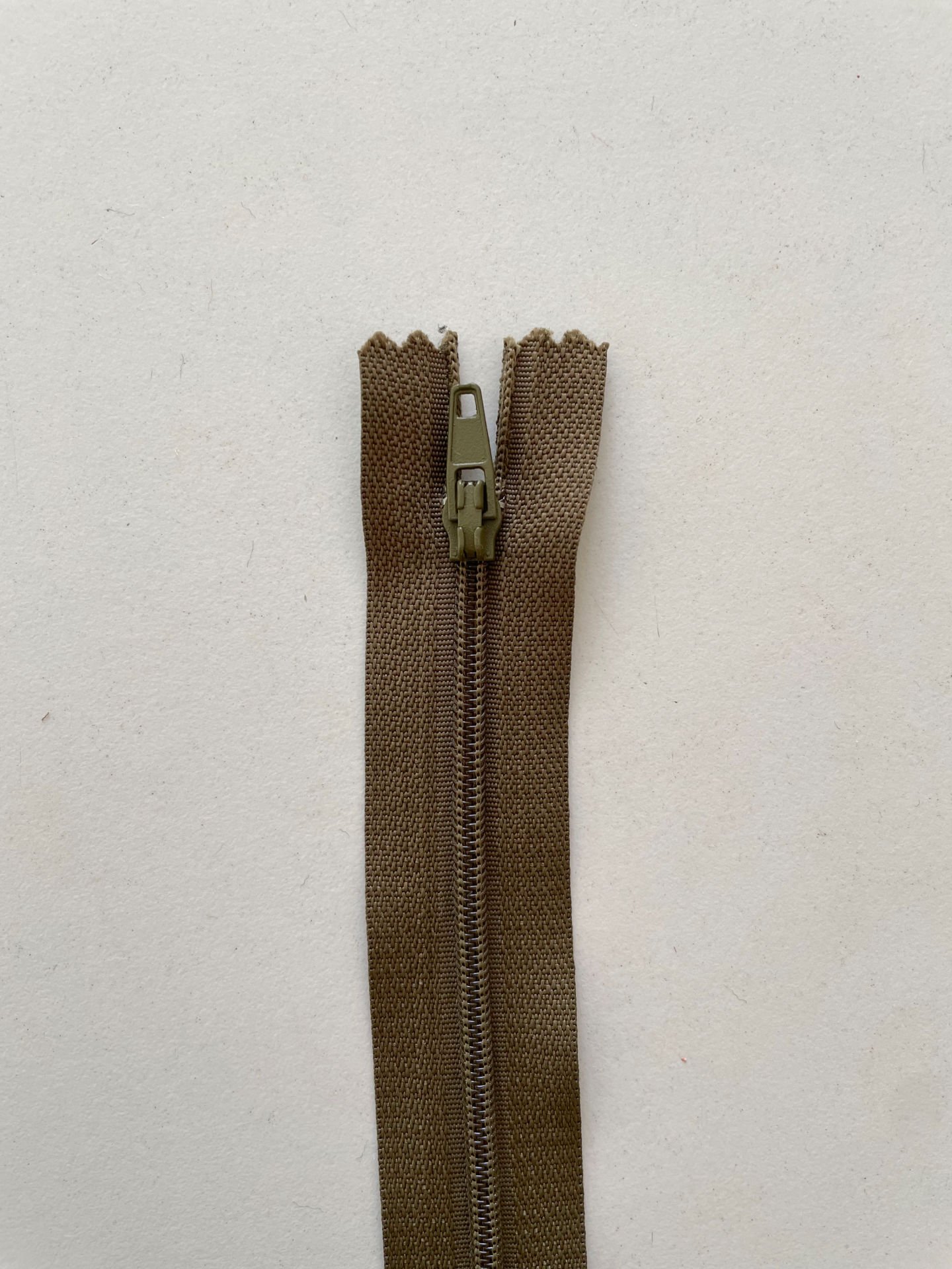 35cm Fermuar Haki