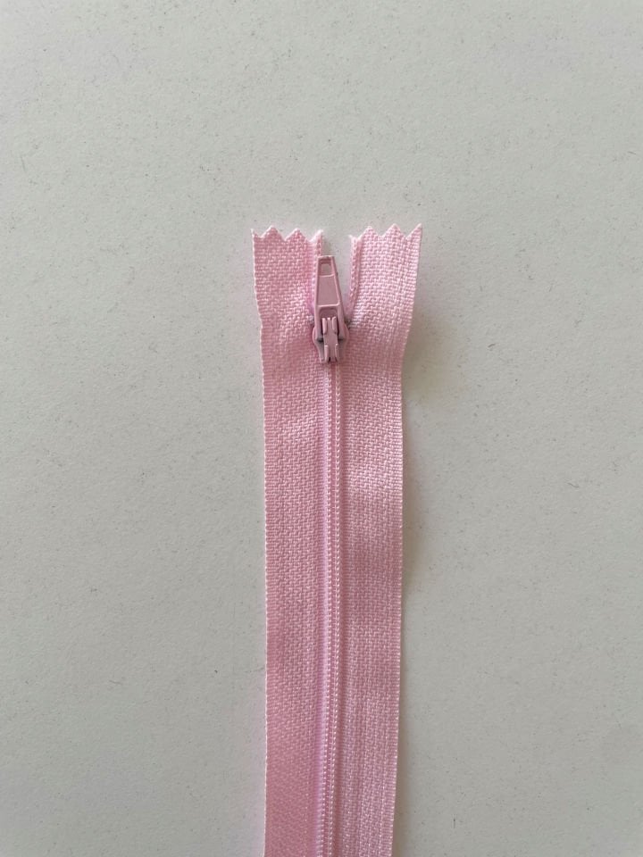 40cm Fermuar Açık Pembe