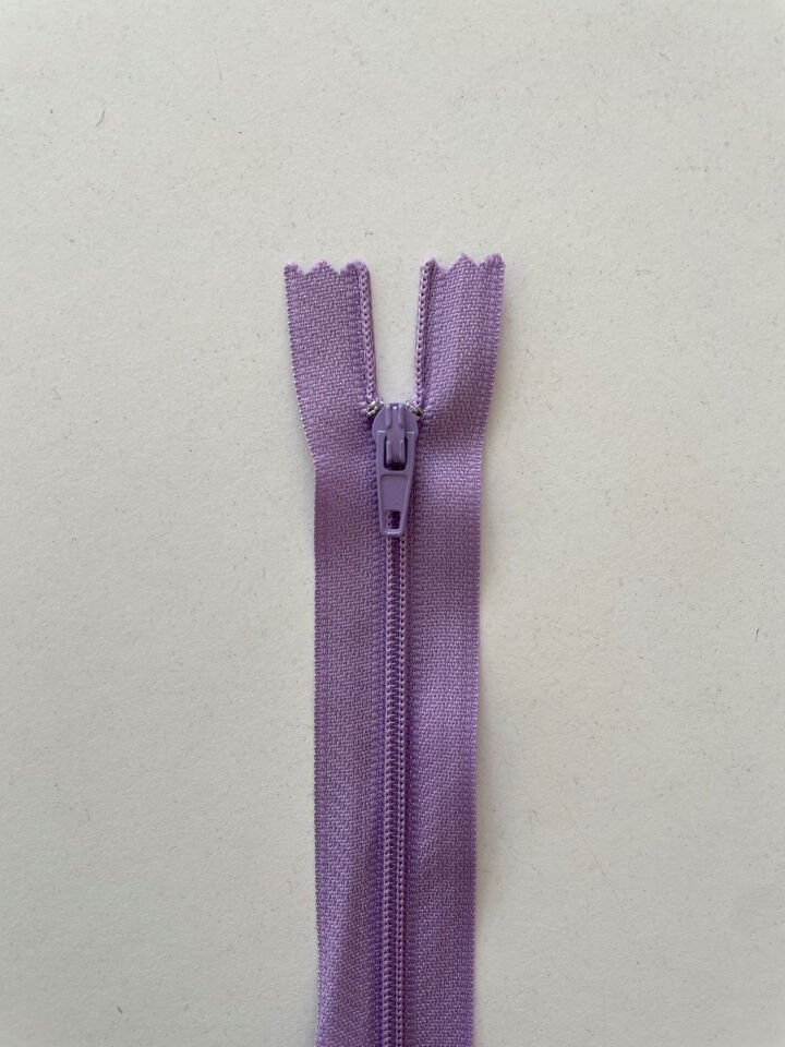 30cm Fermuar Mor