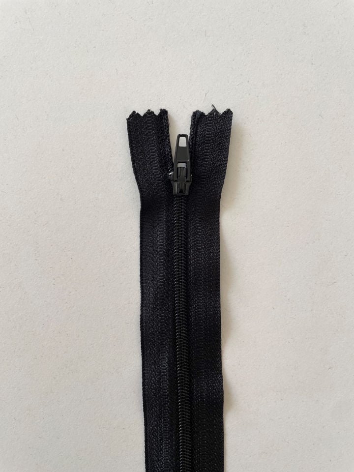 40cm Fermuar Siyah