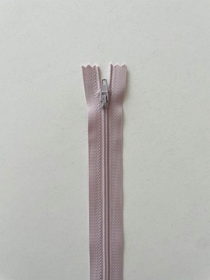 50cm Fermuar Lila