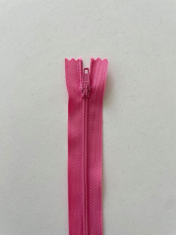 50cm Fermuar Fuşya