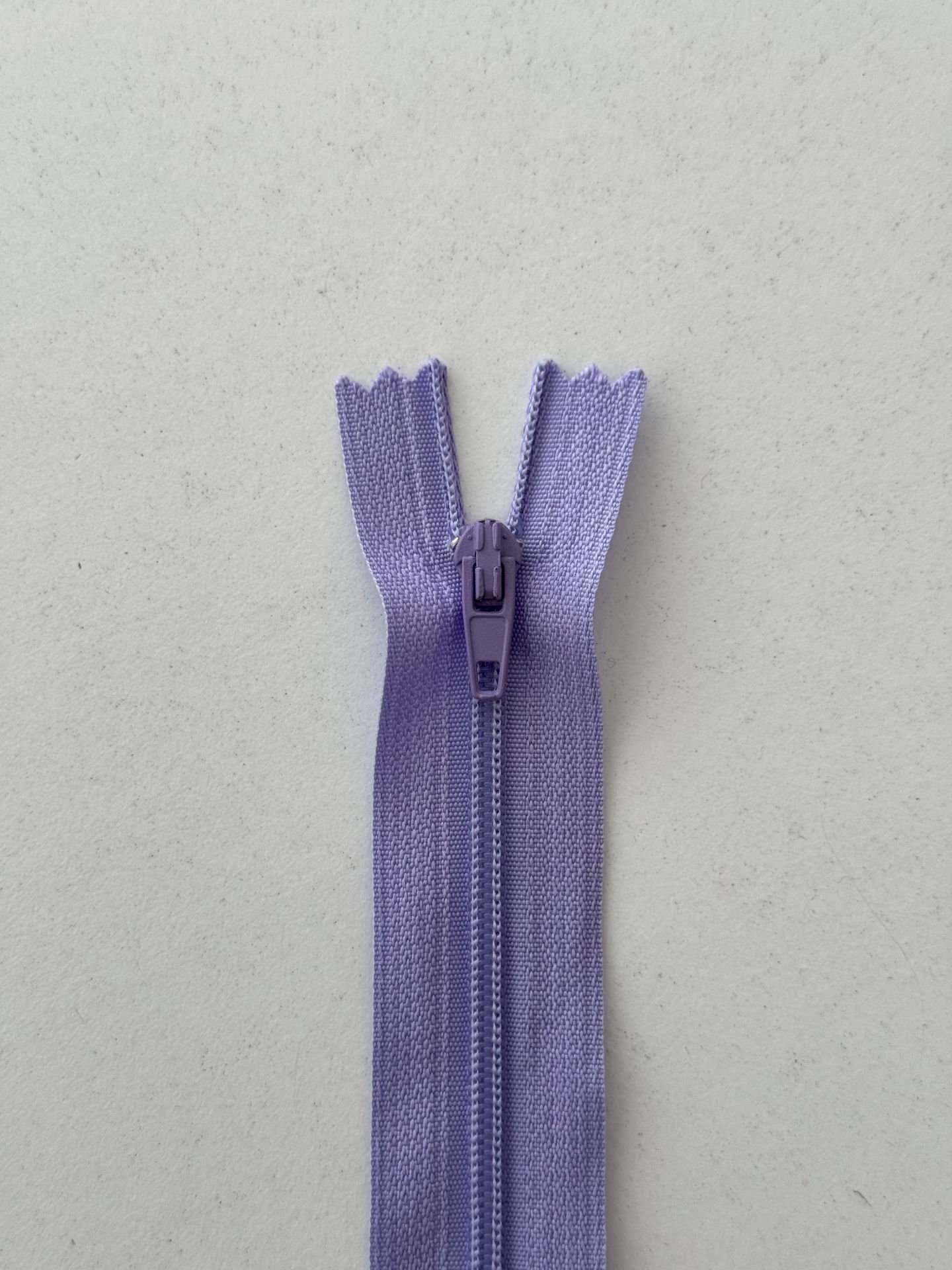 18cm Fermuar Mor