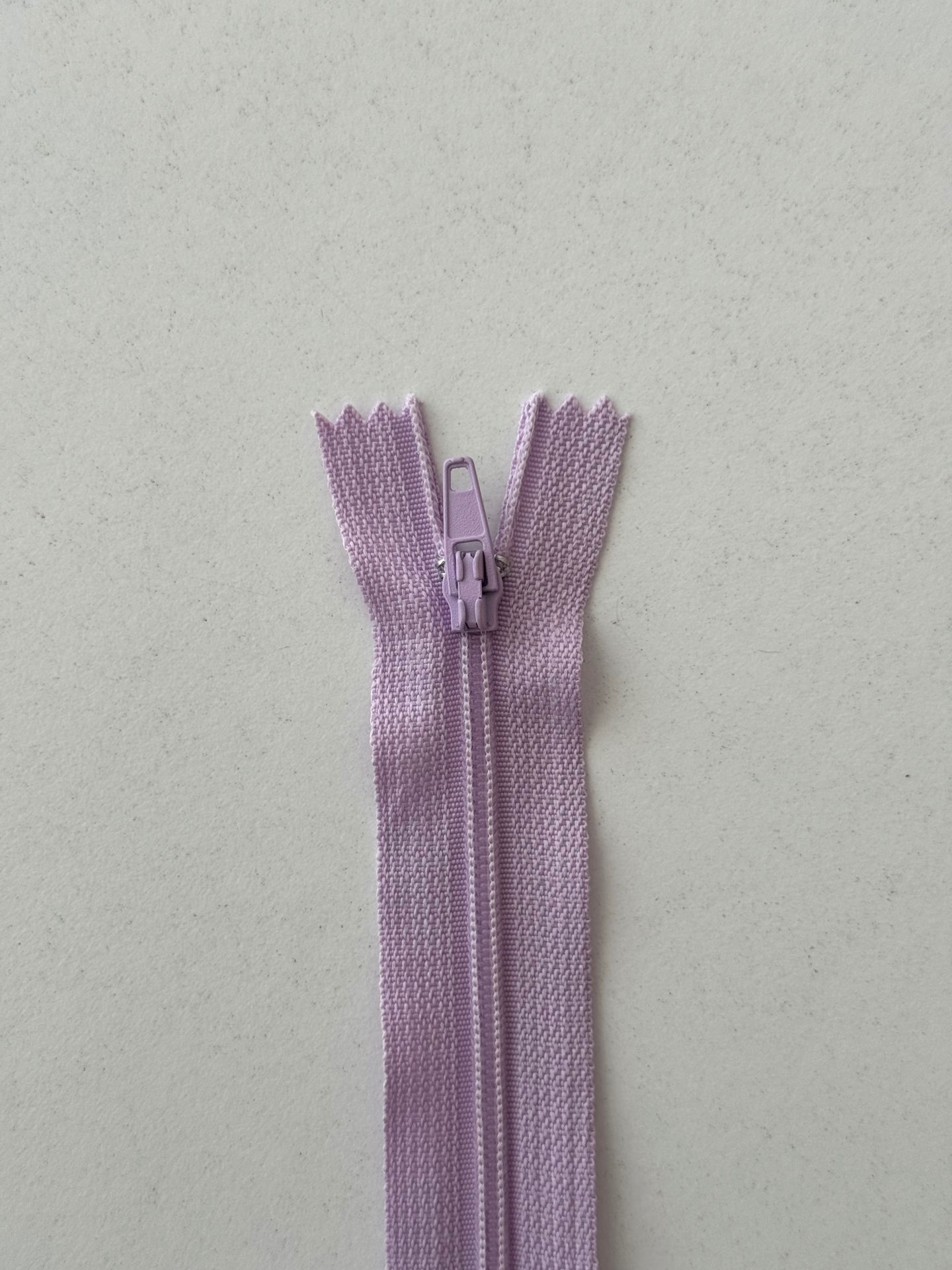 18cm Fermuar Lila