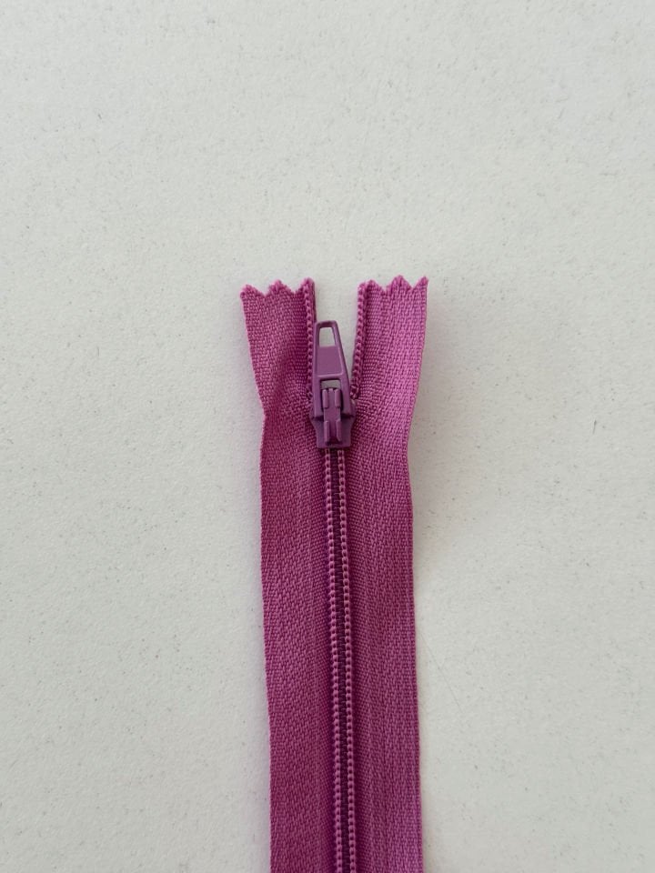 50cm Fermuar Eflatun