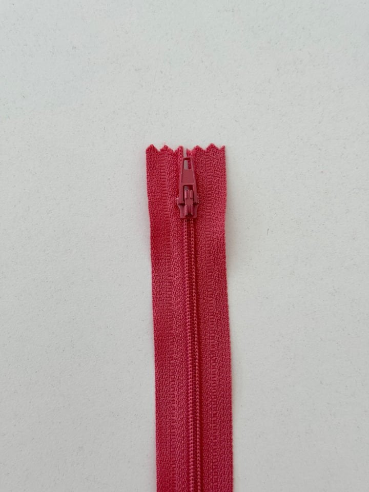 50cm Fermuar Koyu Pembe