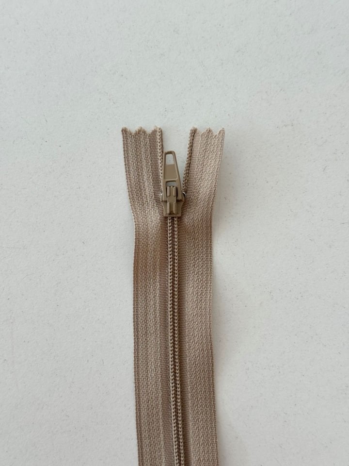50cm Fermuar Vizon