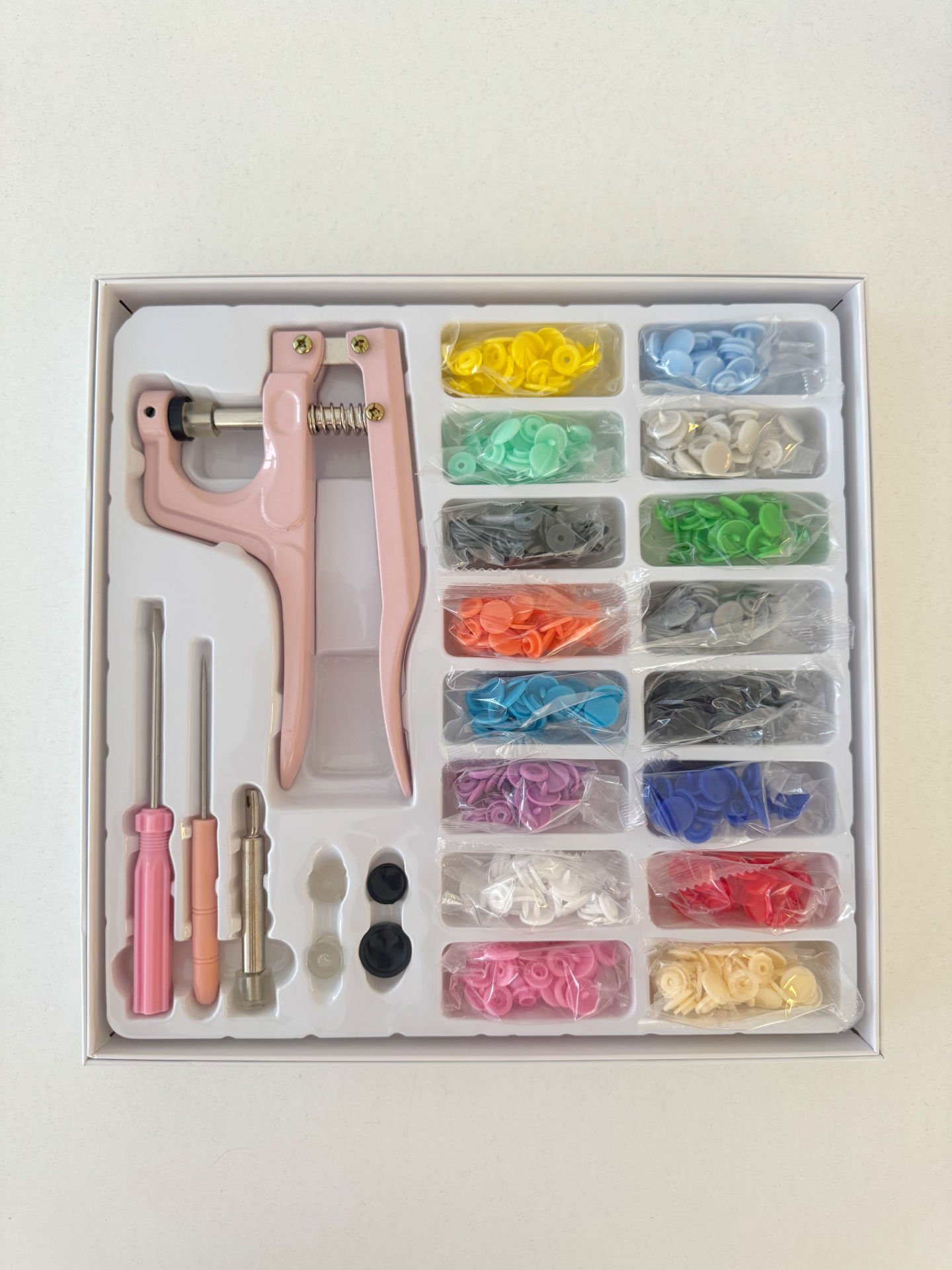 Plastik Çıtçıt Düğme Seti