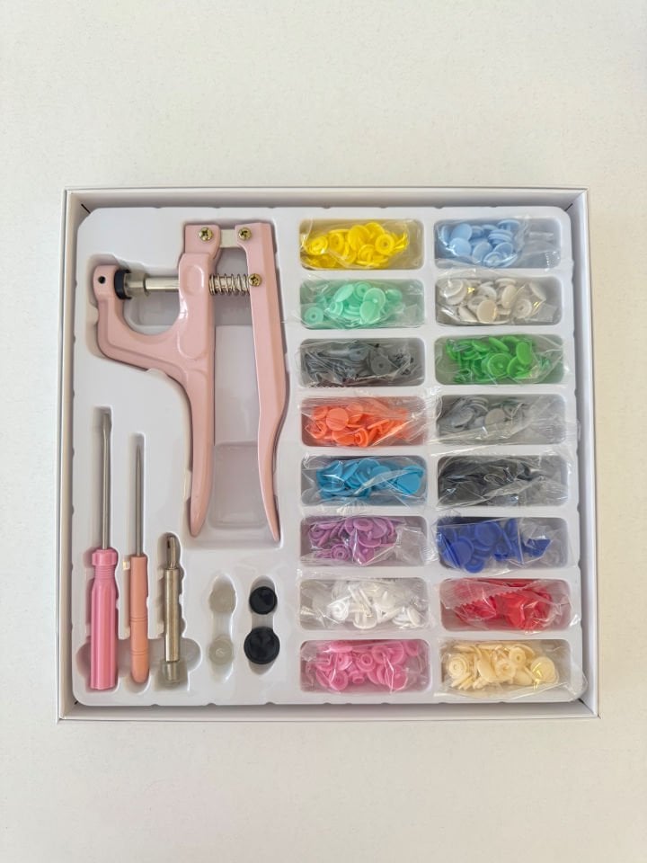 Plastik Çıtçıt Düğme Seti