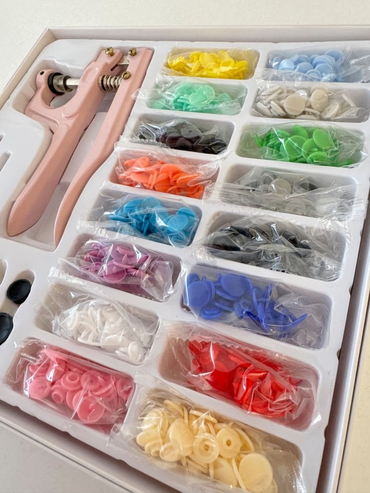 Plastik Çıtçıt Düğme Seti