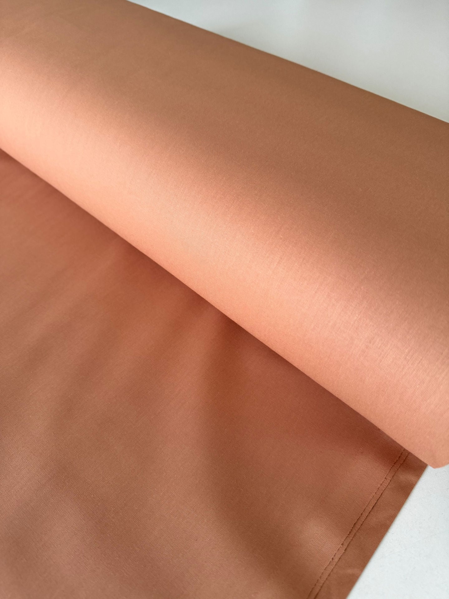Açık Kahve Poplin Kumaş (Yarım Metre)