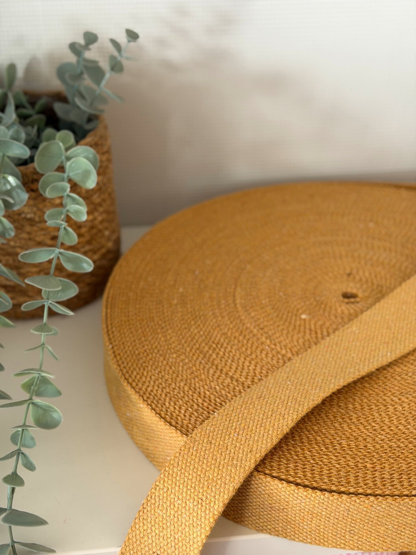 Çanta Kolonu 4cm - Hardal Sarısı