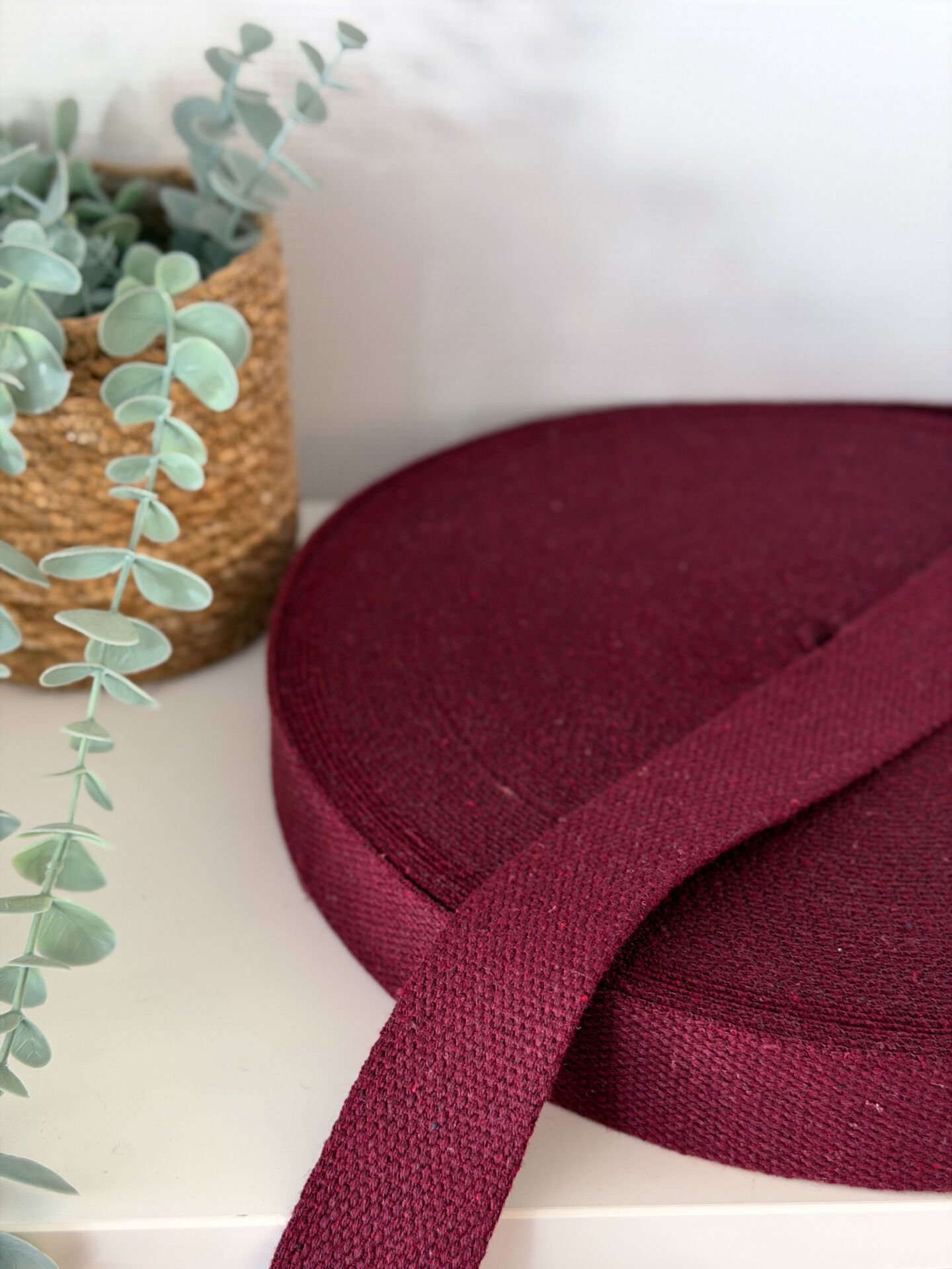 Çanta Kolonu 4cm - Bordo