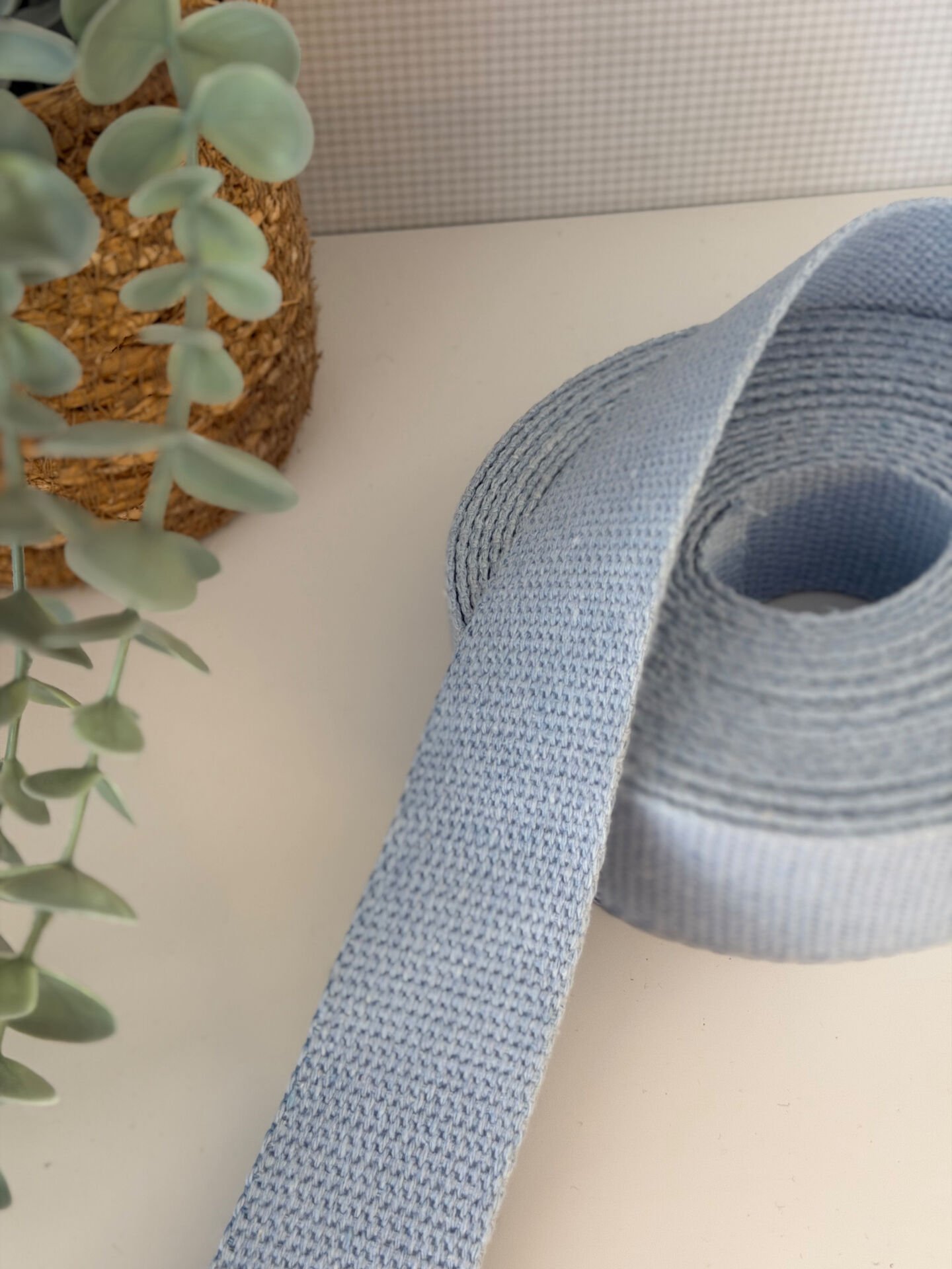 Çanta Kolonu 4cm - Bebe Mavisi