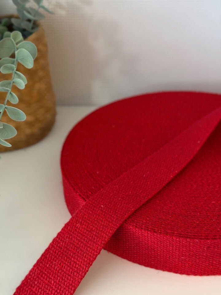 Çanta Kolonu 4cm - Kırmızı