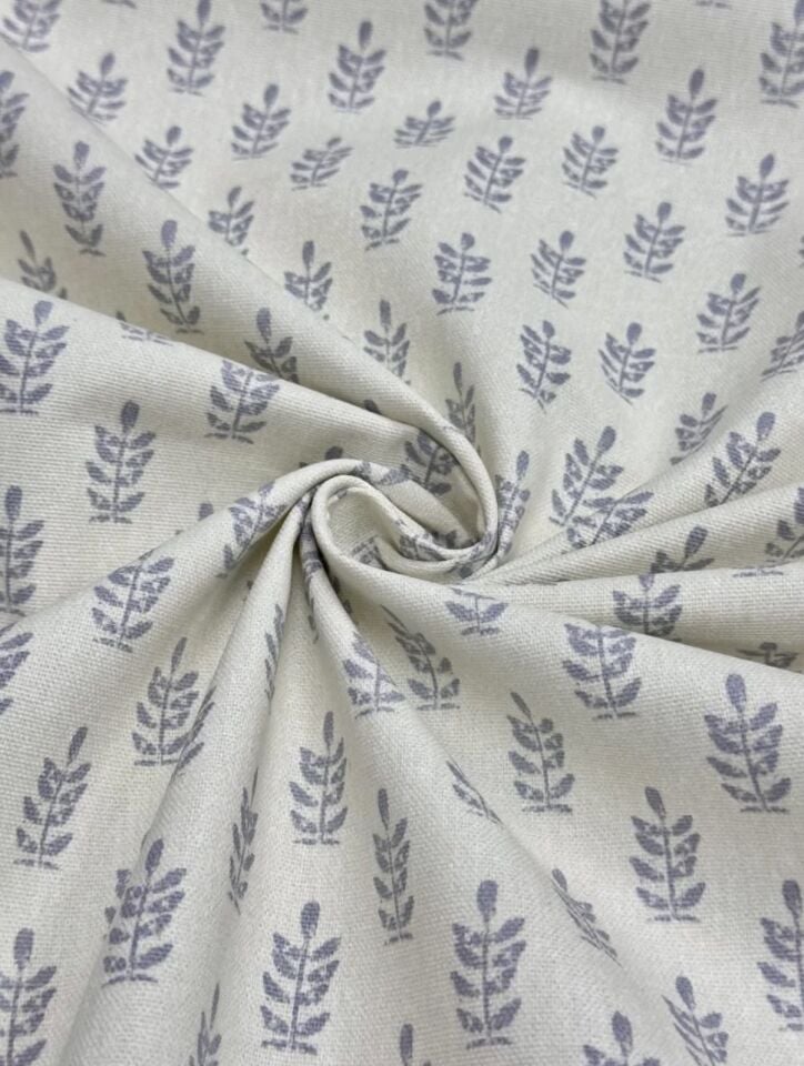 Minik Yaprak Duck Kumaş (Yarım Metre)