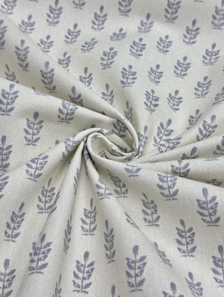 Minik Yaprak Duck Kumaş (Yarım Metre)