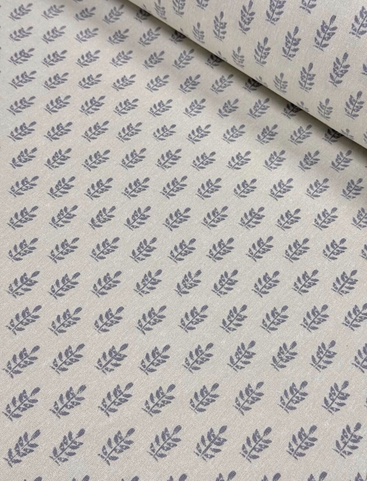 Minik Yaprak Duck Kumaş (Yarım Metre)