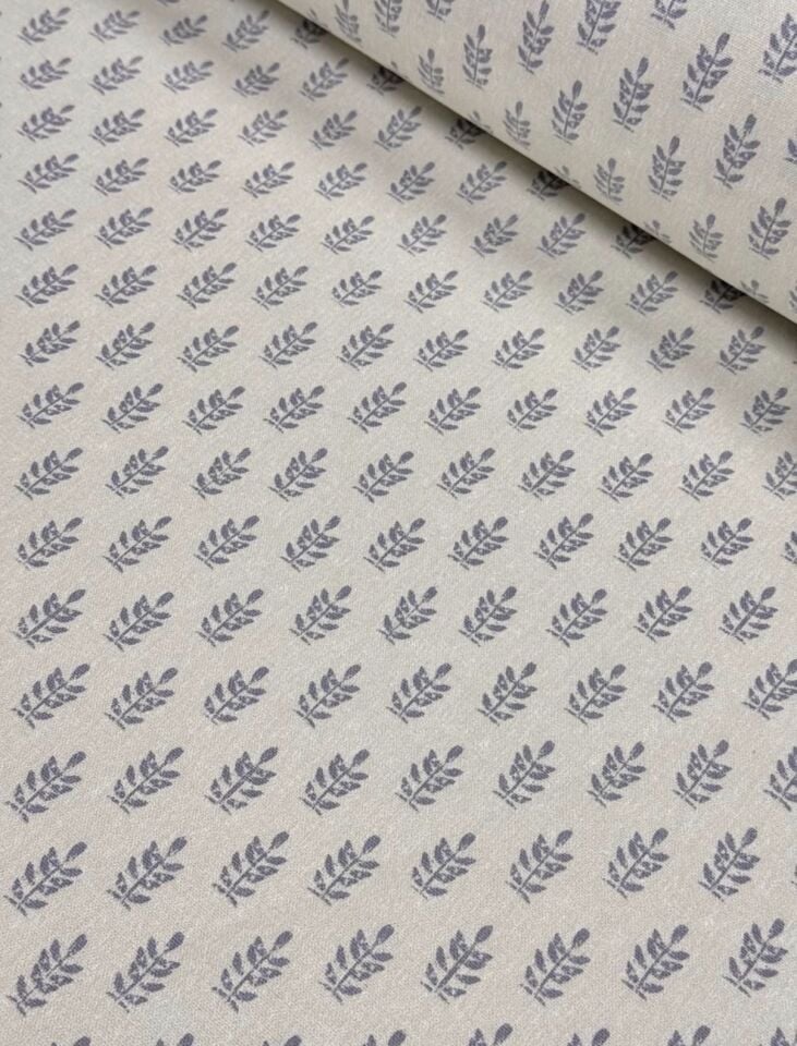 Minik Yaprak Duck Kumaş (Yarım Metre)