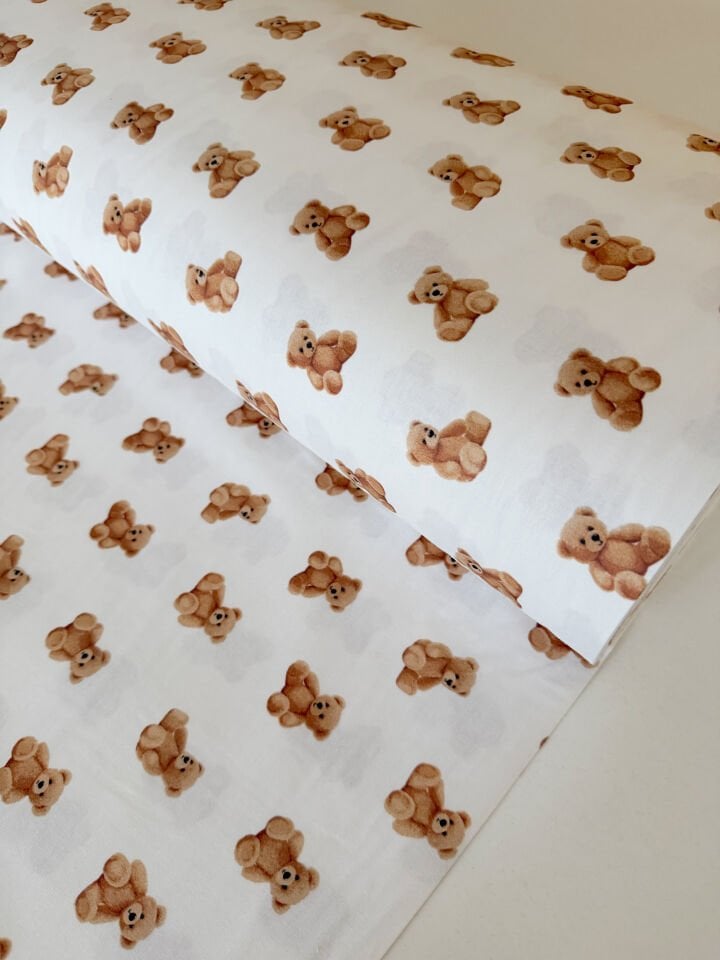 Teddy Poplin Kumaş (Yarım Metre)