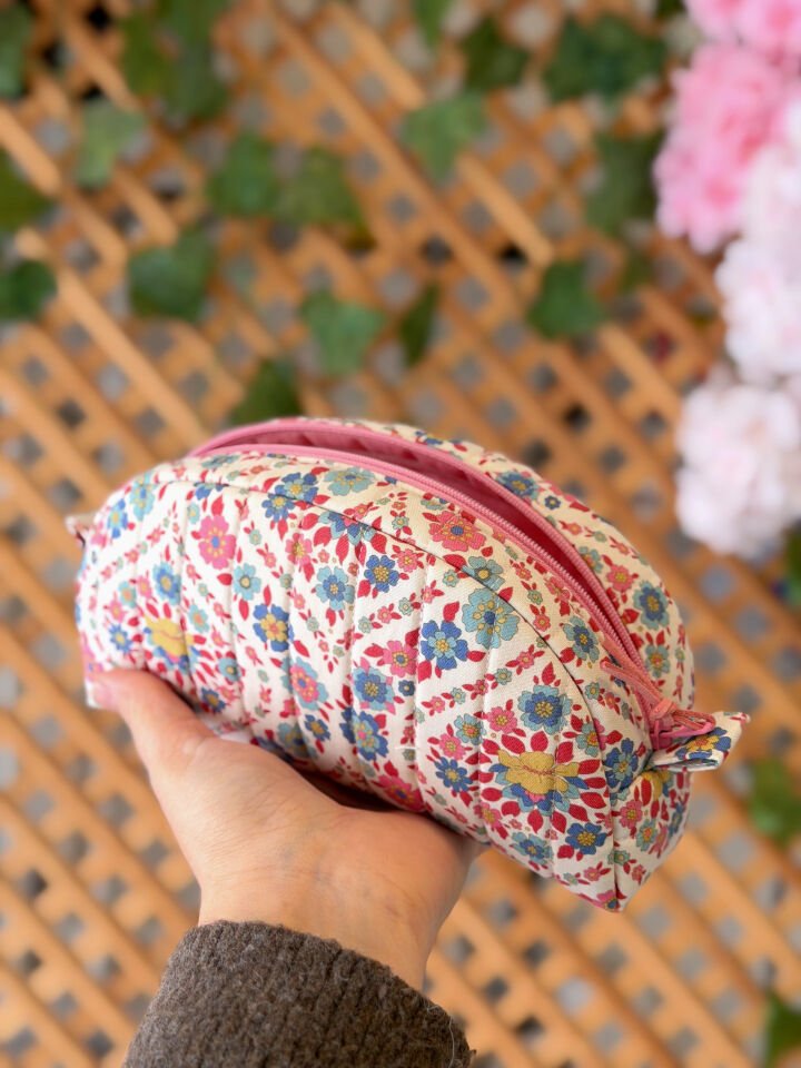 Flora Makyaj Çantası