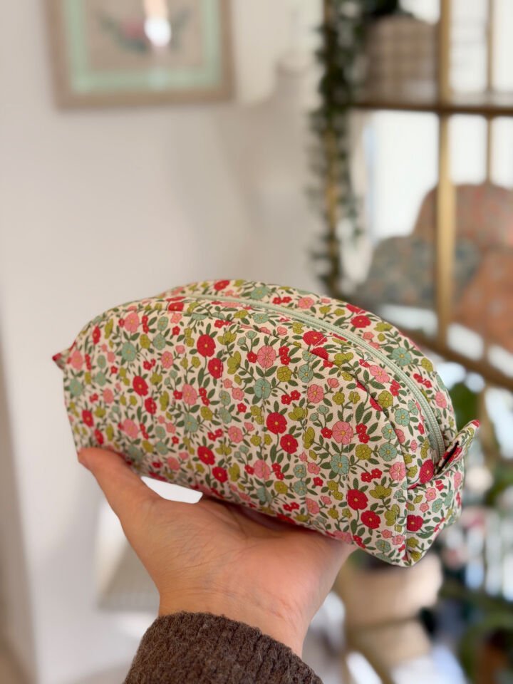 Flora Makyaj Çantası