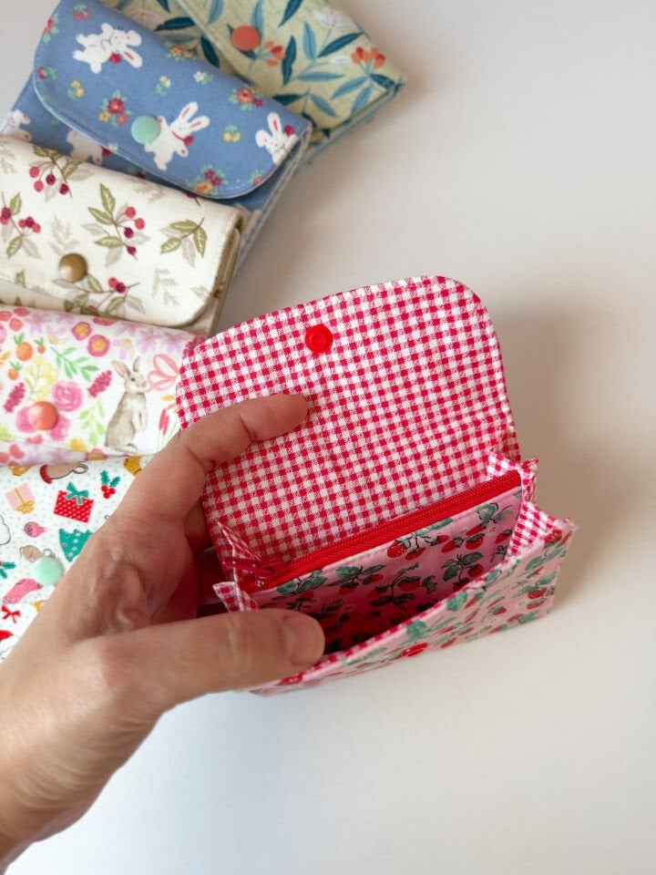 Fermuar Bölmeli Cüzdan