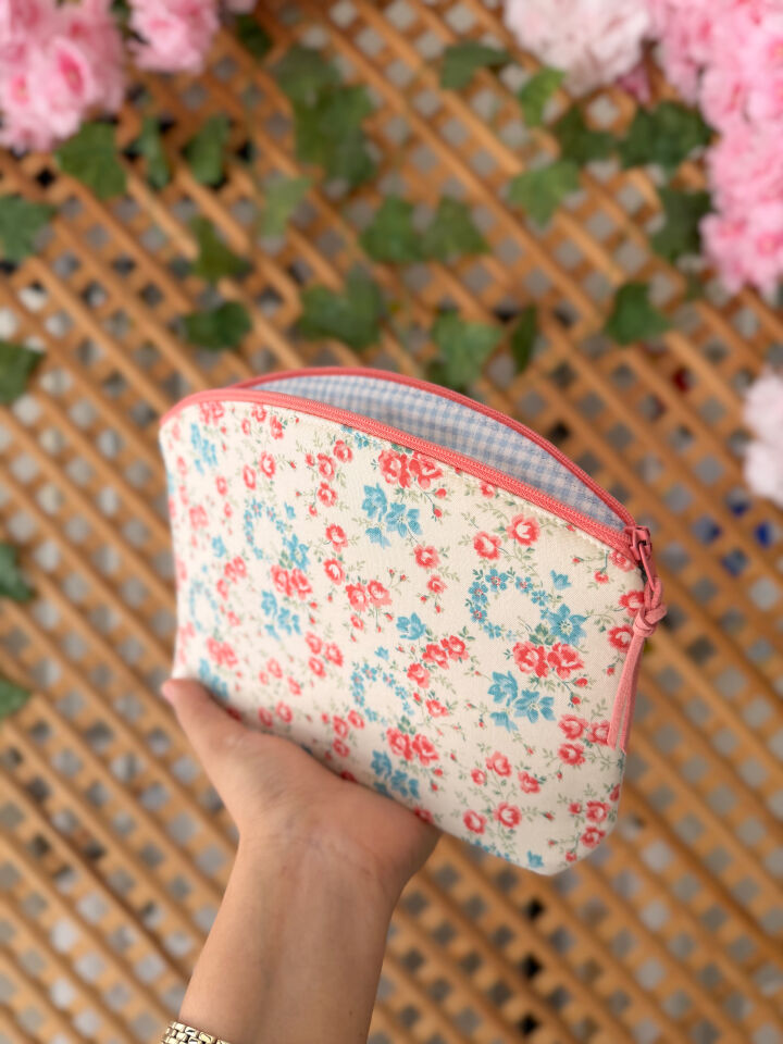 Country Floral Oval Çanta