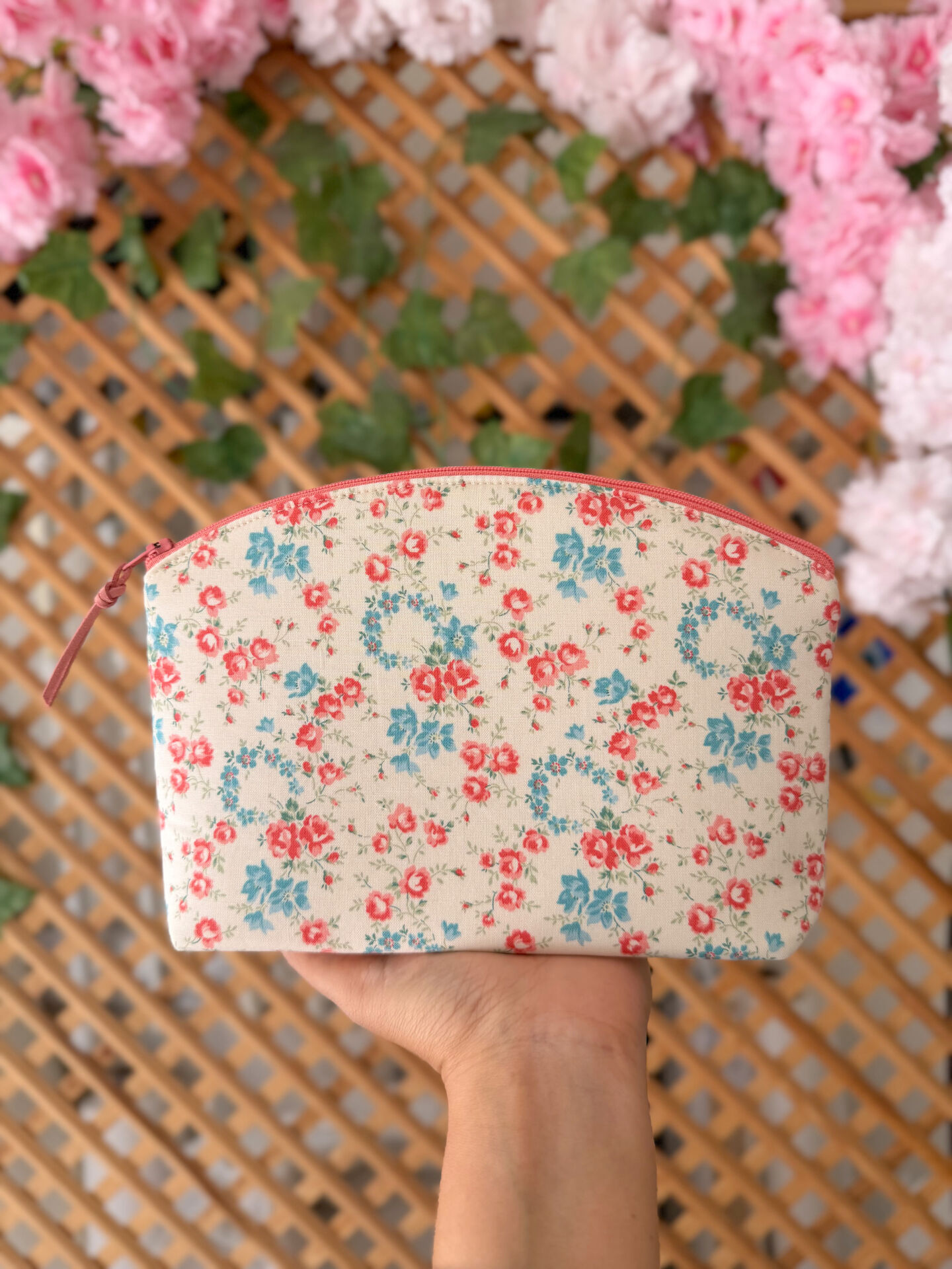 Country Floral Oval Çanta
