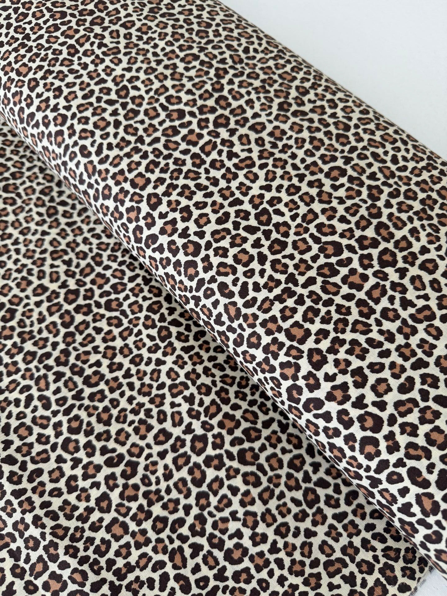 Leopar Poplin Kumaş (Yarım Metre)
